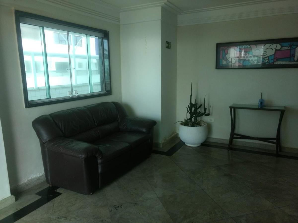 Belo Apartamento Com Vistas Para O Mar - Pe Na Areia - Churrasqueira Na Varanda Praia Grande  Zewnętrze zdjęcie