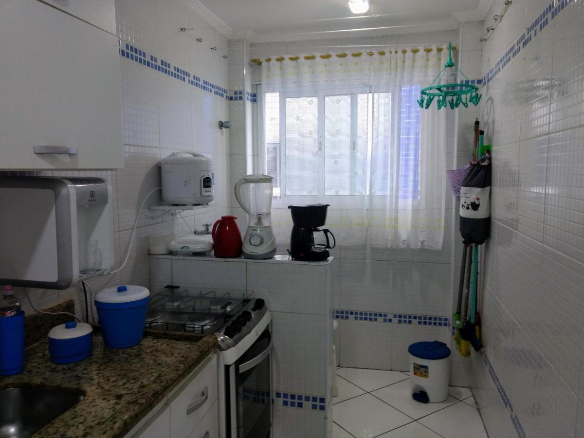 Belo Apartamento Com Vistas Para O Mar - Pe Na Areia - Churrasqueira Na Varanda Praia Grande  Zewnętrze zdjęcie