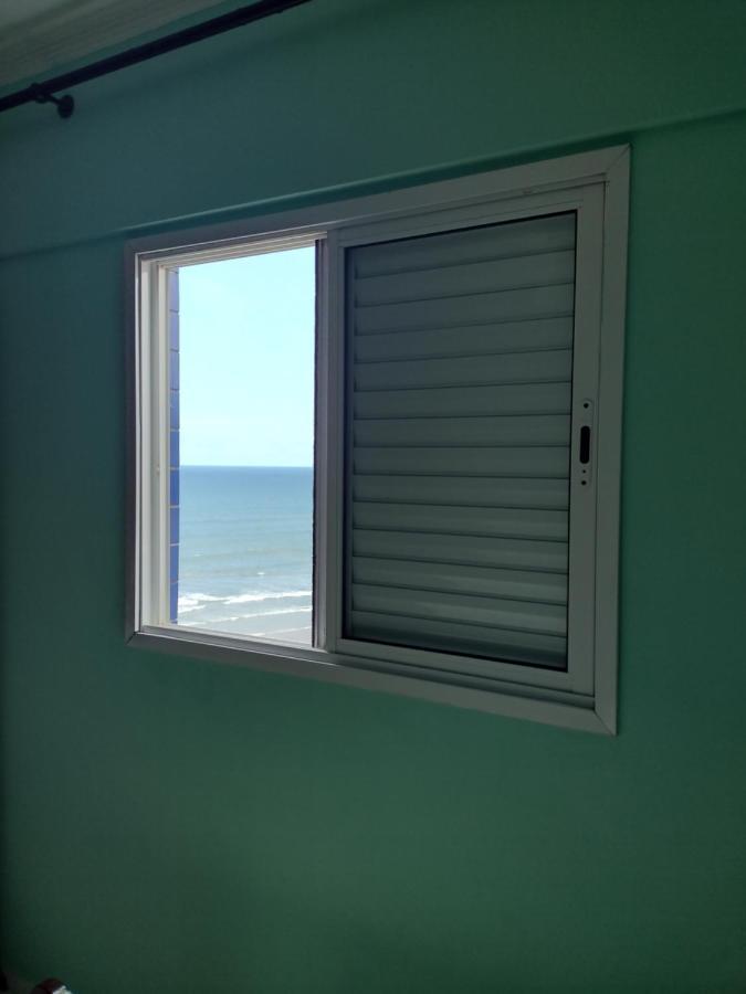 Belo Apartamento Com Vistas Para O Mar - Pe Na Areia - Churrasqueira Na Varanda Praia Grande  Zewnętrze zdjęcie