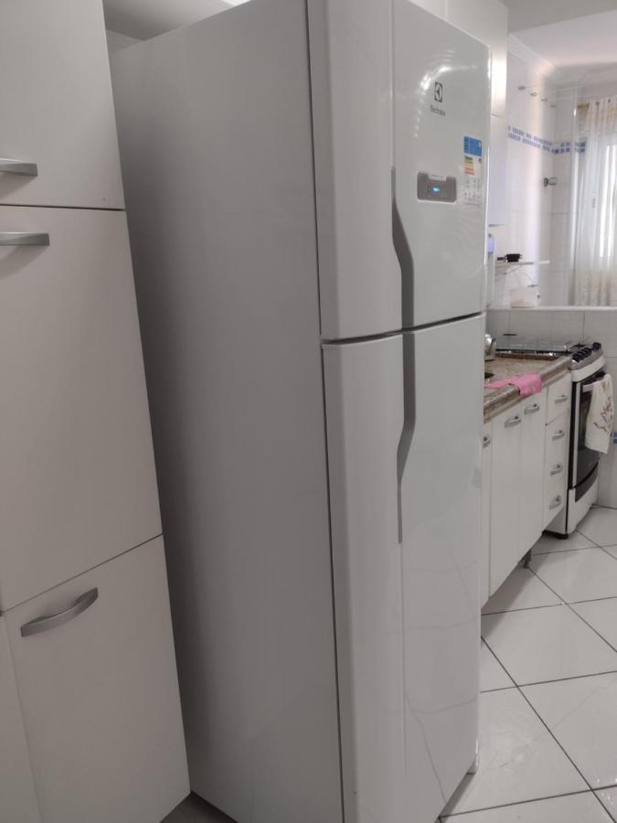 Belo Apartamento Com Vistas Para O Mar - Pe Na Areia - Churrasqueira Na Varanda Praia Grande  Zewnętrze zdjęcie