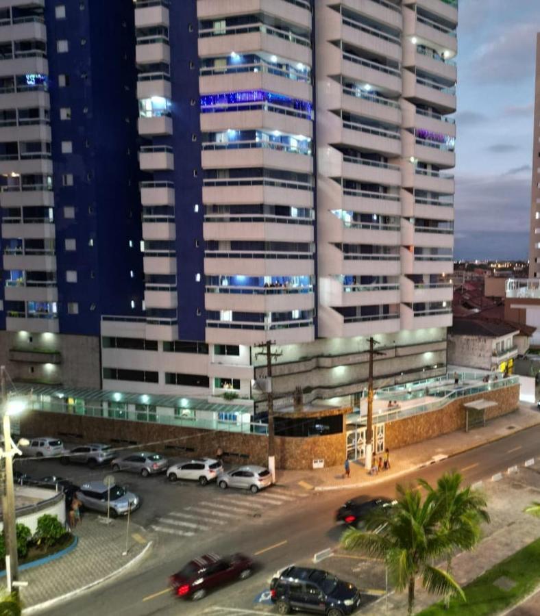Belo Apartamento Com Vistas Para O Mar - Pe Na Areia - Churrasqueira Na Varanda Praia Grande  Zewnętrze zdjęcie
