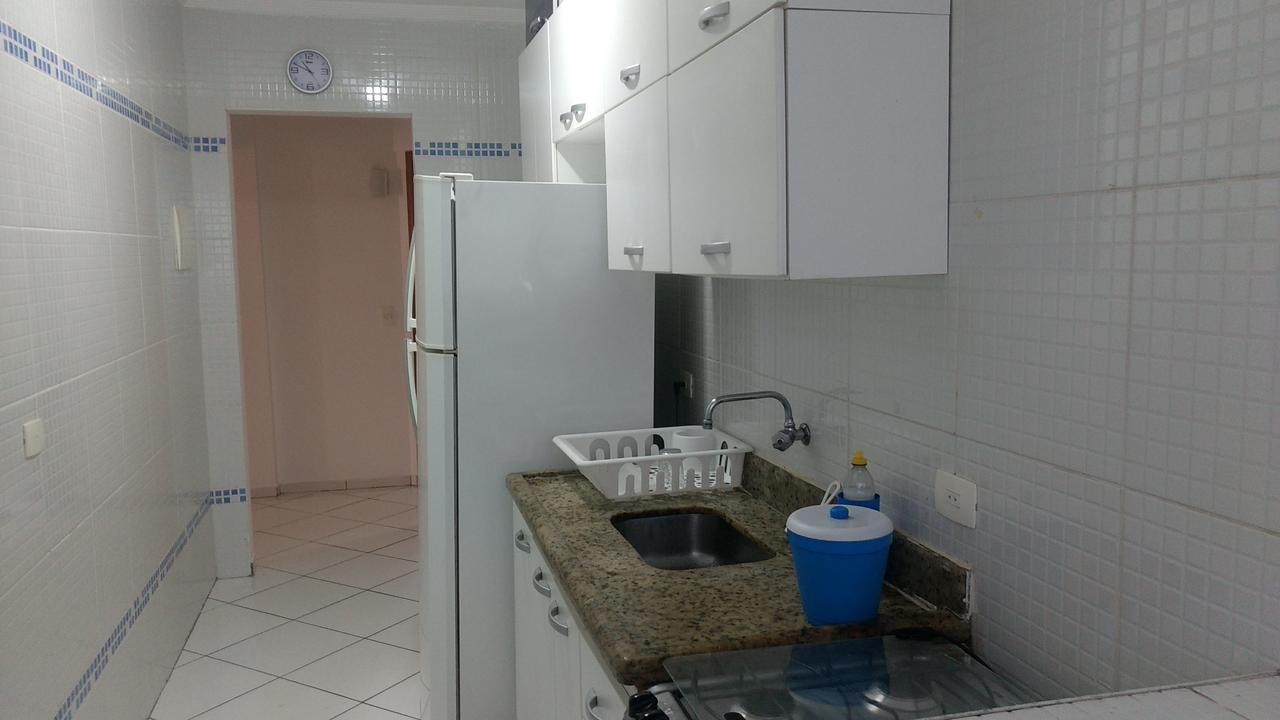 Belo Apartamento Com Vistas Para O Mar - Pe Na Areia - Churrasqueira Na Varanda Praia Grande  Zewnętrze zdjęcie