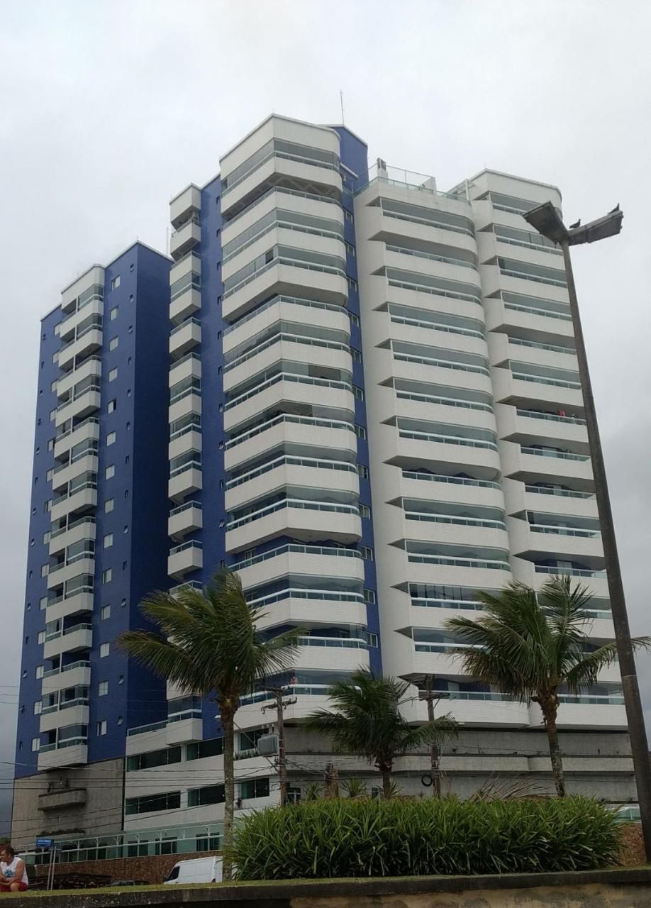 Belo Apartamento Com Vistas Para O Mar - Pe Na Areia - Churrasqueira Na Varanda Praia Grande  Zewnętrze zdjęcie